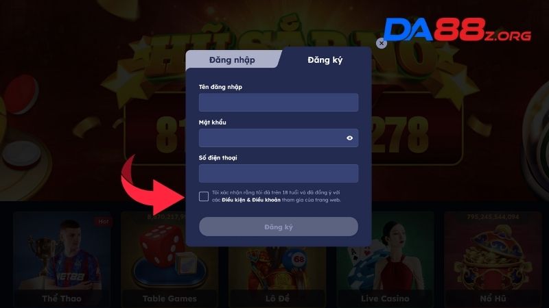 Điều Khoản Sử Dụng 1 Người chơi phải đồng ý với điều kiện điều khoản của nhà cái mới được tạo tài khoản cá nhân